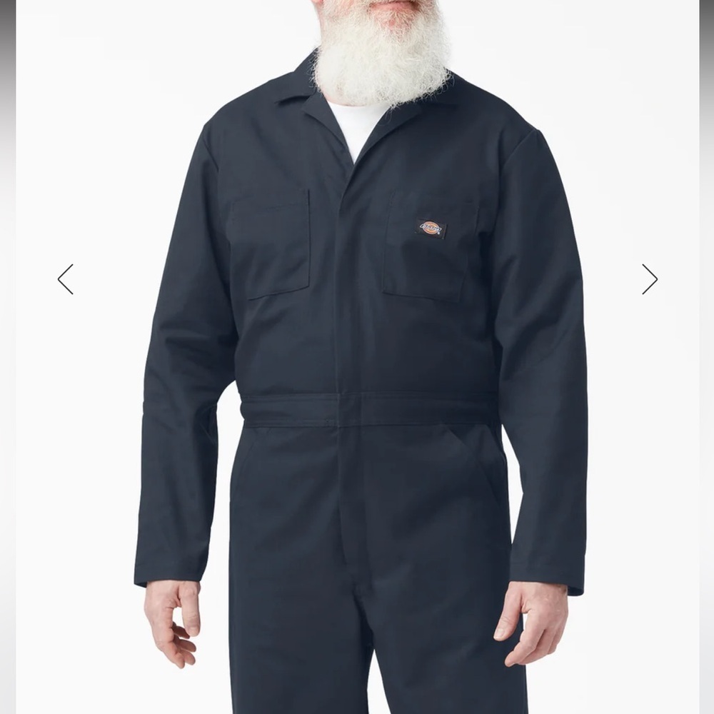 NWT Dickies Navy Blue Coveralls Sz 3XL - Picture 5 of 9